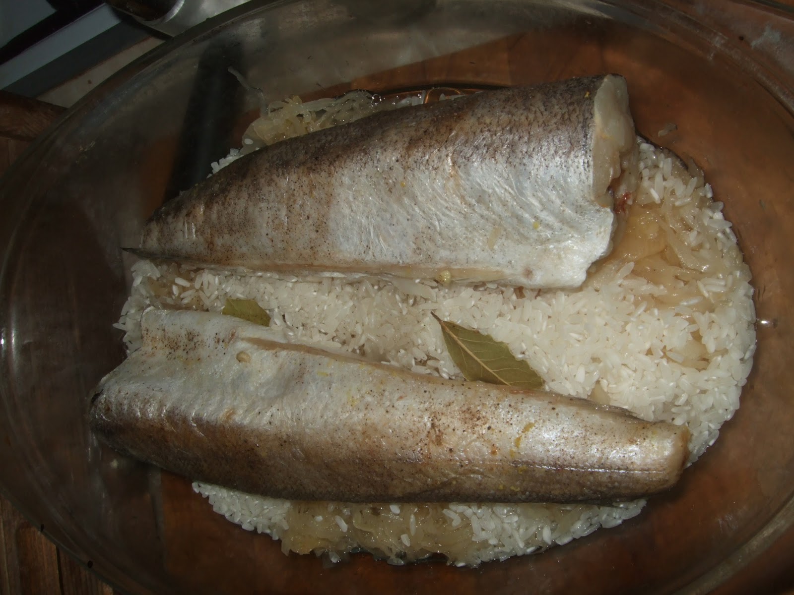 Рыба хек приготовленная